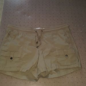 Women's khaki shorts